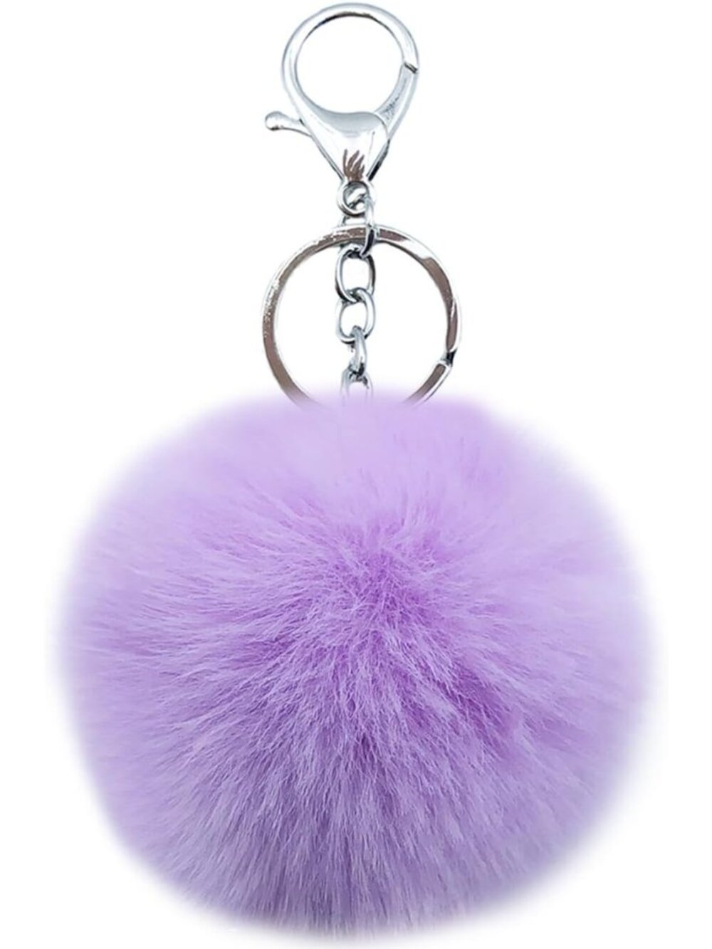 Pom Pom Keychain Artificial Fur Ball Keychains Tote Pendant
